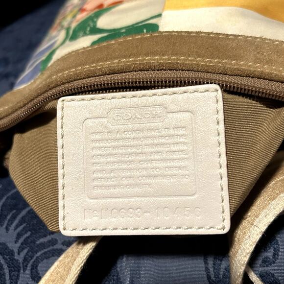 Coach Bohemian Patchwork Crossbody with Poppy Tags - Picture 10 of 10